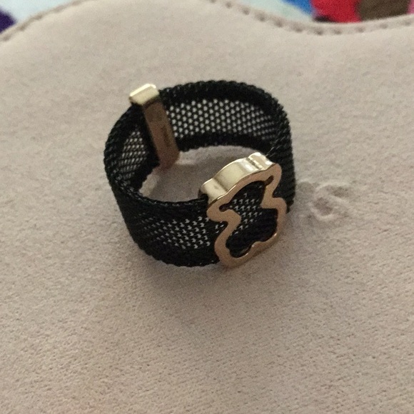 ❤️❤️ SOLD ❤️❤️ Tous Mesh Rose Gold Vermeil Ring - Picture 4 of 8